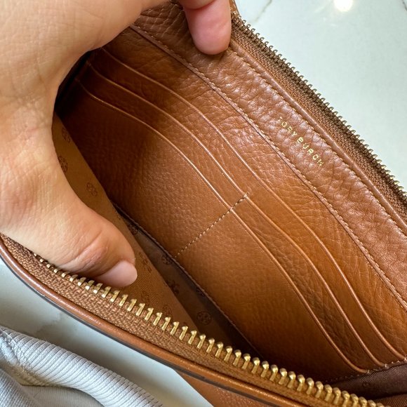 Tory Burch Leather Tan Crossbody - Picture 2 of 6